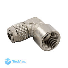 Фитинг обжимной 1/8"F под трубку 6х4 (угловой) AIGNEP (0112000002)