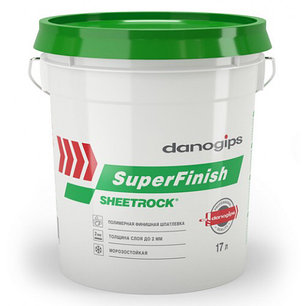 Финишная шпатлевка DANOGIPS SuperFinish, 24 кг, РФ, фото 2