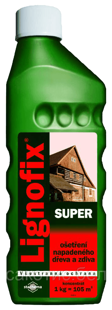 Lignofix Super, 1 кг концентрат (лечение от насекомых, профилактика от насекомых,грибков,плесени)