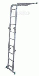 Лестницы шарнирные (лестница-трансформер) модель T03208 высота 4780 мм - фото 2 - id-p99283441
