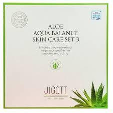 Набор увлажняющей косметики с алое Jigott Aloe Aqua Balance Skin Care Set - фото 2 - id-p99301070