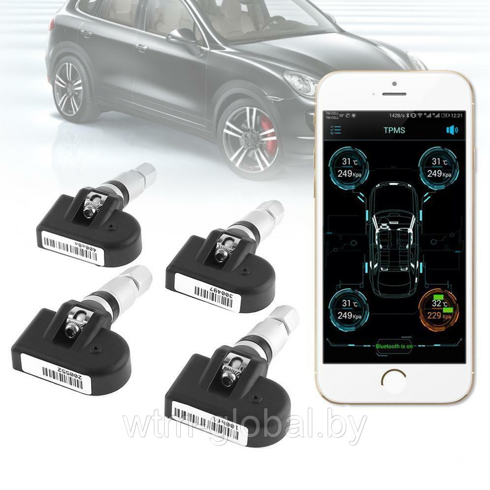 Система контроля давления и температуры воздуха в шинах (TPMS) по Bluetooth - фото 1 - id-p10648747