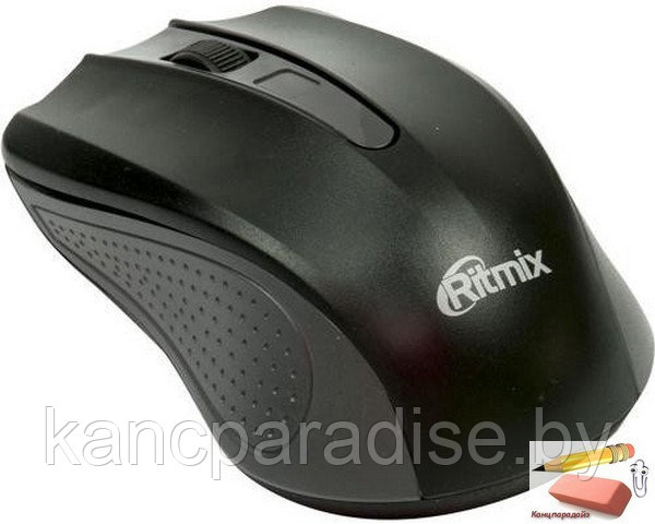 Мышь оптическая беспроводная Ritmix RMW-555, USB, Black, арт.RMW-555