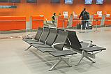 Блок кресел для зала ожидания «FLY II 2D».Сидение полиуретан литой., фото 3