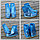 Защитные чехлы (дождевики, пончи) для обуви от дождя и грязи с подошвой цветные р-р 39-40 (L) Белые, фото 9