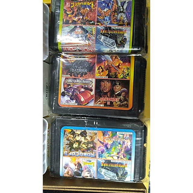 Картридж для Sega Mega Drive сборник игр 4в1 (ассорти) - фото 4 - id-p99324887