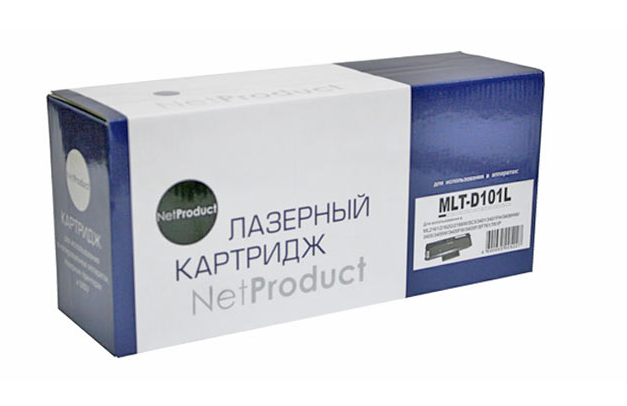 Картридж NetProduct для Картридж Samsung ML-2160/2162/2165/2166W/SCX3400, 1.5K, с чипом (MLT-101S)