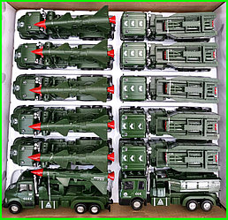 Машинки военной техники (ракетоносец, катюша)