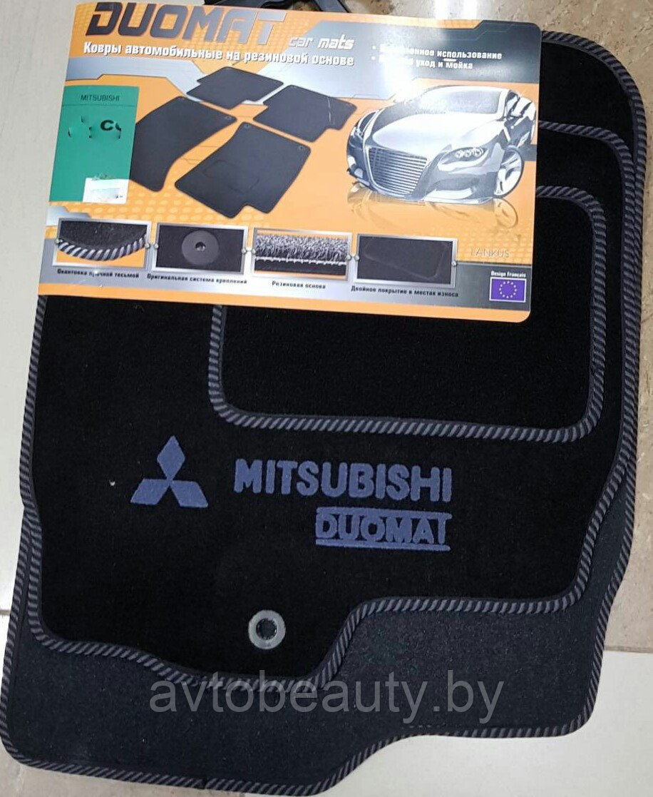 Ворсовые коврики для MITSUBISHI GALANT (96-06) - фото 1 - id-p99330319