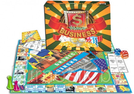 Настольная экономическая игра Бизнес-Тайм (арт. ИН-5441)