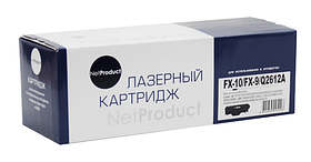 Картридж NetProduct для Canon i-Sensys MF4018/4120/4140/4150/4270, 2K (N-FX-10/9/Q2612A)