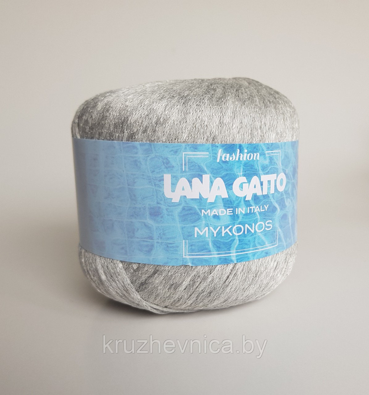 Пряжа Lana Gatto Mykonos (91% вискоза, 9% полиэстер), 50г/150м, цвет 8642
