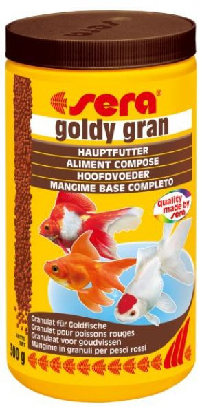 Sera Goldy gran 100 мл - гранулированный корм для золотых рыбок - фото 1 - id-p5058664