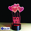 3D светильник I Love You, фото 2