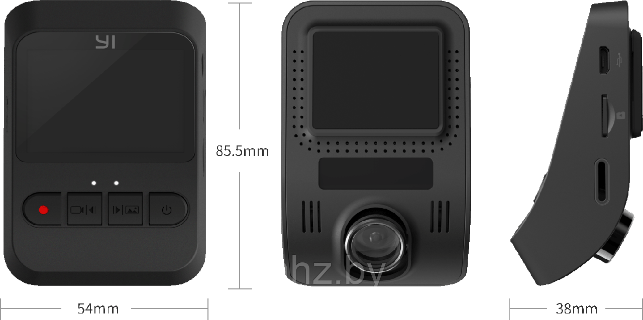 Видеорегистратор Xiaomi YI Mini Dash Camera - фото 4 - id-p99351832