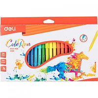 Фломастеры DELI ColoRun 24 цвета (Цена с НДС)
