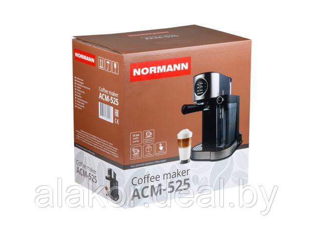 Кофеварка ACM-525 NORMANN (эспрессо; 15 бар; 1,35 кВт; 1,2 л; автом.капучинатор) - фото 9 - id-p99179229