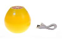 Увлажнитель воздуха ультразвуковой настольный «Грейпфрут», желтый, фото 1