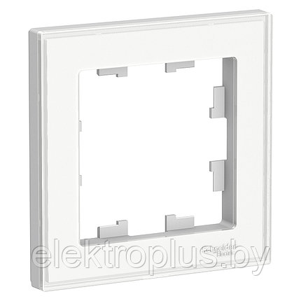 Рамка 1-постовая IP20 ATLAS DESIGN Schneider Electric, фото 2