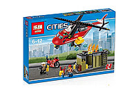 Конструктор Пожарная команда быстрого реагирования 02046 (аналог LEGO 60108), фото 1