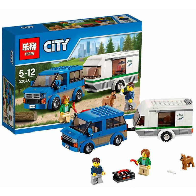 Конструктор Фургон для путешествий 02048 (аналог LEGO 60117)