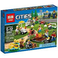 Конструктор Праздник в парке - жители LEGO CITY 02058 (аналог LEGO 60134), фото 1