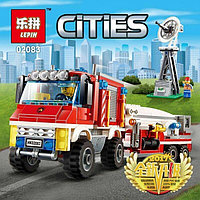 Конструктор Грузовик пожарной команды 02083 (аналог LEGO 60111), фото 1