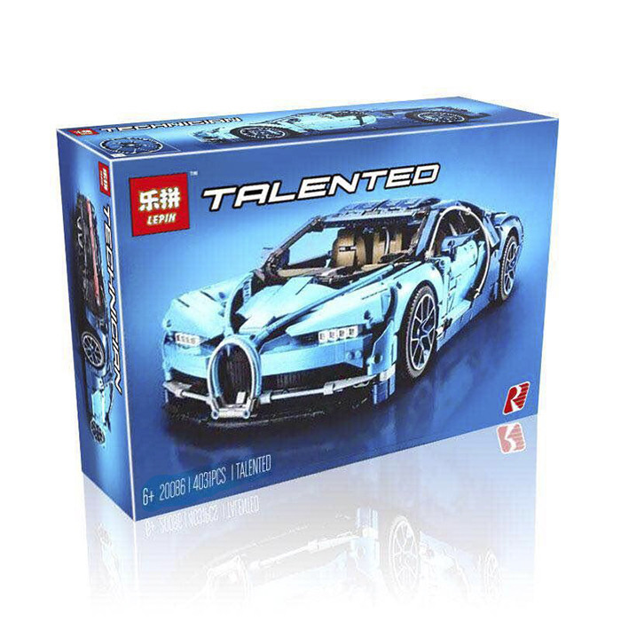 Конструктор Bugatti Chiron 20086 (аналог LEGO 42083)