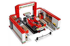 Конструктор Гараж Феррари 28019 (аналог LEGO 75889)