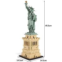 Конструктор Статуя Свободы 17011 (аналог LEGO 21042)