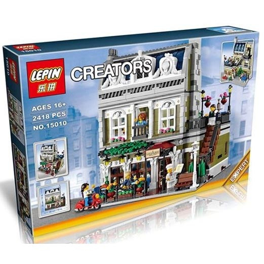Конструктор Парижский ресторан (аналог Lego 10243)