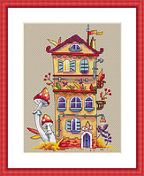 Набор для вышивания крестом "Autumn House"/"Осенний домик"