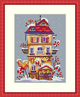 Набор для вышивания крестом "Winter House"/"Зимний домик"