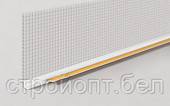 Оконный профиль примыкающий с сеткой Profigips (белый), 6 мм, 2,4 м