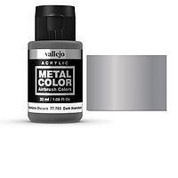 Краска Metal Color Темный алюминий (Dark aluminium), 32мл. V-77703 (Испания) V-77703 Краска Metal Color Темный алюминий (Dark aluminium), 32мл. V-77703 (Испания)