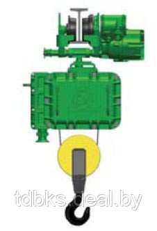 Таль электрическая канатная (тельфер) BKS тип ВТ с монорельсовой тележкой - фото 2 - id-p5063954