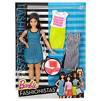 Кукла Барби Игра с модой Barbie Fashionistas спортивный стиль DTF01