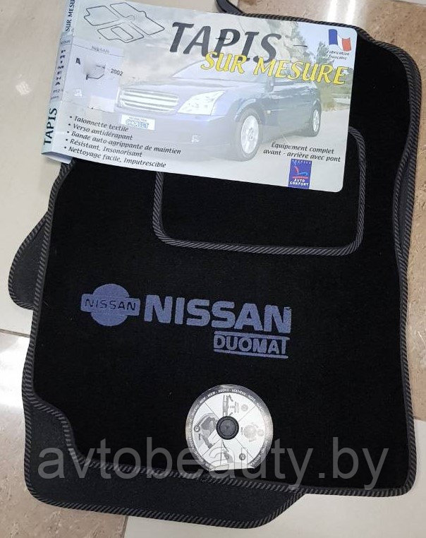 Ворсовые коврики для NISSAN ALMERA (12-)