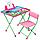 Набор детской мебели складной Disney «Доктор Плюшева» Д1П/ДП (пенал, стол + мягкий стул с подножкой) 1,5-3 лет, фото 3