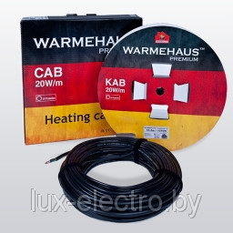 Warmehaus Cab 344 Вт / 17,2 м нагревательный кабель (теплый пол) - фото 1 - id-p5061553