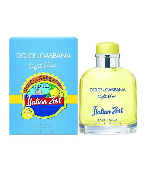 Мужская туалетная вода  Dolce Gabbana Light Blue Italian Zest edt 125ml