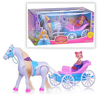 Карета с куклой и лошадью 686-712, игровой набор