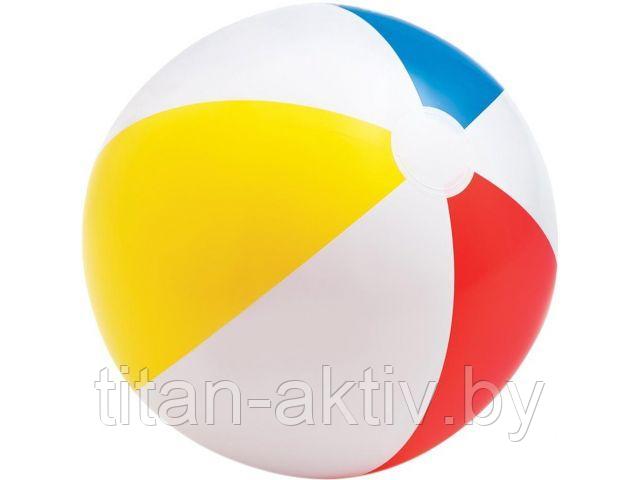 Надувной мяч, 4-х цветный, 51 см, INTEX (от 3 лет) - фото 1 - id-p99351213