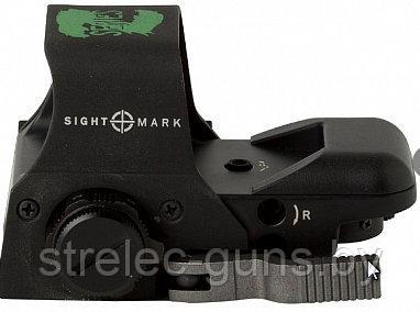 Коллиматорный прицел Sightmark Ultra Shot Z Series SM13005z(панорамный, 4 марки, крепление на Weaver) - фото 6 - id-p99484972