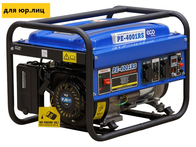 Электростанция (генератор бензиновый) ECO PE-4001RS - фото 1 - id-p97956431