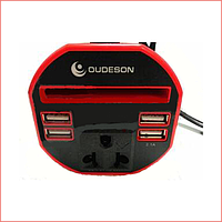Автомобильный инвертор – зарядное устройство адаптер Oudeson Car Inverter150W Преобразователь напряжения 150W