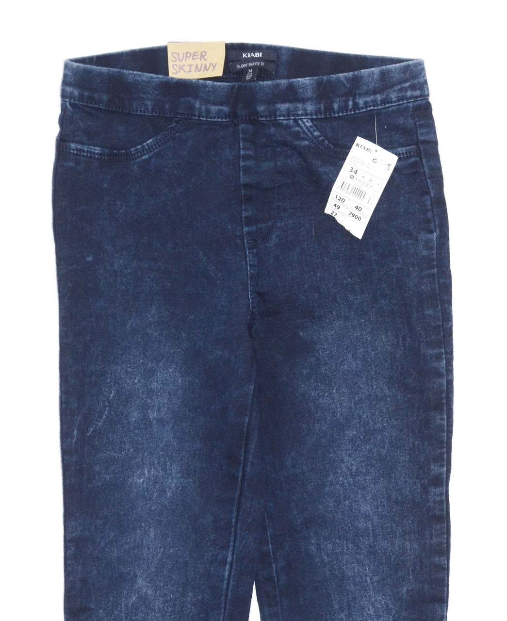 Скини крутые KIABI из тонкого джинса на размер EUR 34 наш 40 - фото 2 - id-p99501846