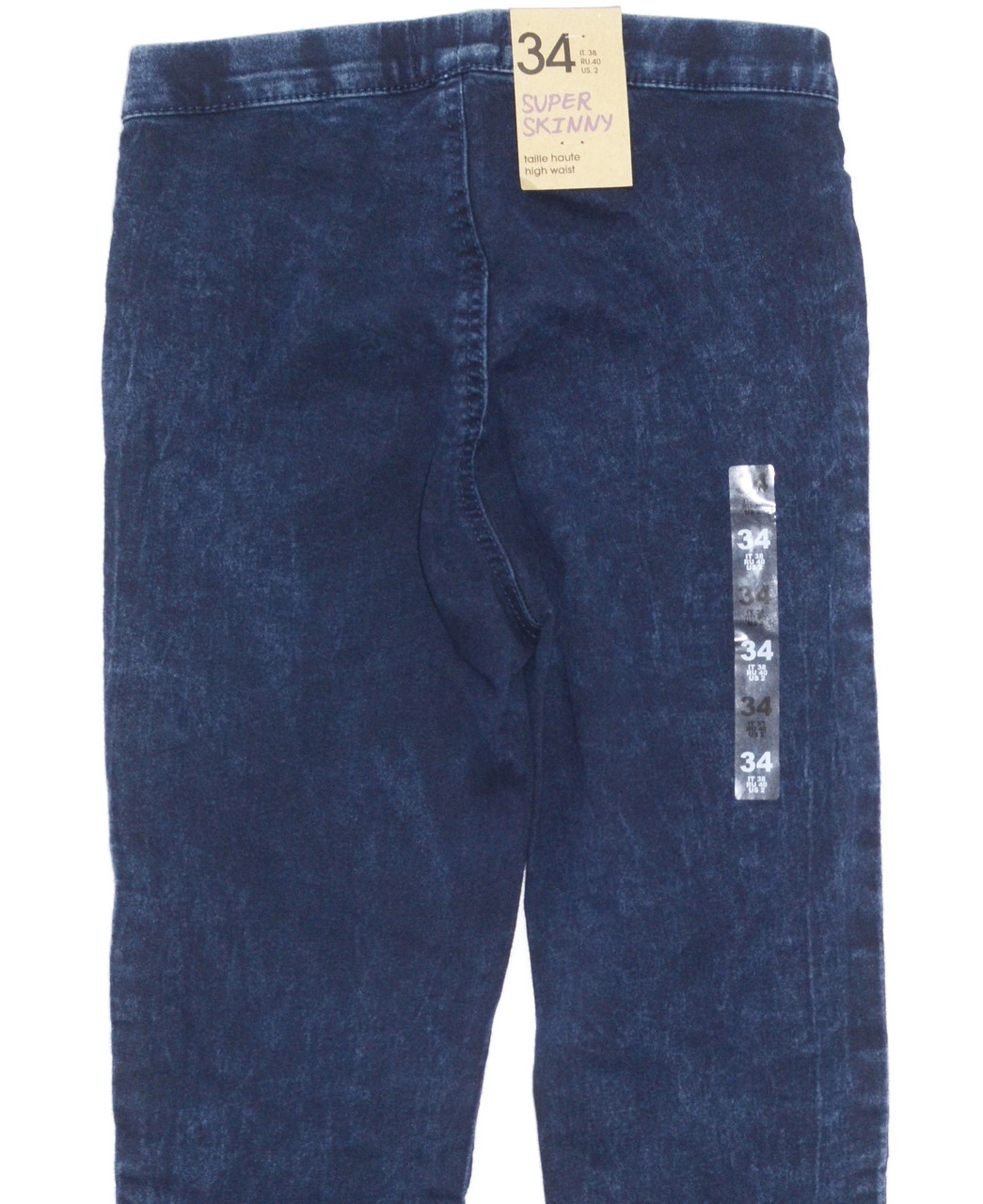 Скини крутые KIABI из тонкого джинса на размер EUR 34 наш 40 - фото 3 - id-p99501853