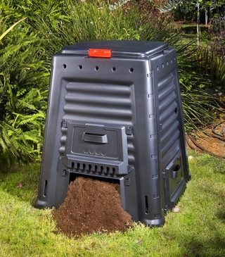 Компостер Keter Mega Composter 650l, черный - фото 3 - id-p99511041