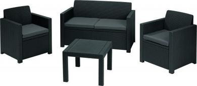Комплект мебели Alabama set (Алабама Сэт), коричневый - фото 5 - id-p99511048